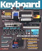 cover for Keyboard Magazine April 2014