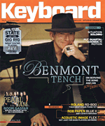 cover for Keyboard Magazine June 2014