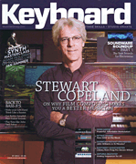 cover for Keyboard Magazine July 2014