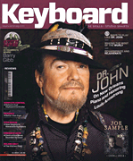 cover for Keyboard Magazine December 2014