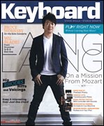 cover for Keyboard Magazine January 2015