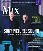 cover for Mix Magazine September 2014