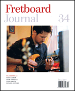 cover for Fretboard Journal Magazine Issue #34 Winter 2015