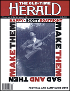 cover for The Old Time Herald Magazine December/january No 12 2014/2015