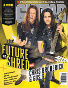 cover for Guitar World Magazine September 2015