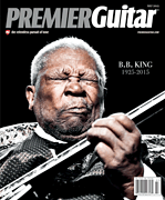 cover for Premier Guitar Magazine July 2015