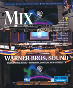 cover for Mix Magazine September 2015