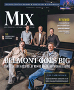 cover for Mix Magazine November 2015