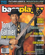 cover for Bass Player Magazine May 2015
