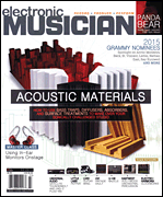 cover for Electronic Musician Magazine March 2015