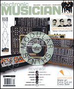 cover for Electronic Musician Magazine April 2015