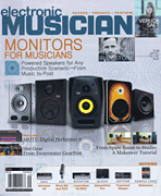 cover for Electronic Musician Magazine September 2015