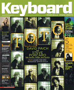 cover for Keyboard Magazine August 2015