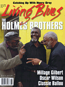 cover for Living Blues Magazine June 2015