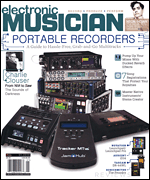 cover for Electronic Musician Magazine January 2016