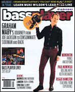 cover for Bass Player Magazine February 2016