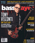 cover for Bass Player Magazine July 2016