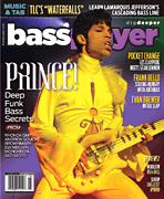 cover for Bass Player Magazine August 2016