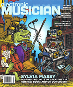 cover for Electronic Musician Magazine March 2016