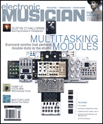 cover for Electronic Musician Magazine May 2016