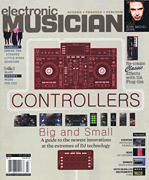 cover for Electronic Musician Magazine July 2016