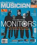 cover for Electronic Musician Magazine September 2016