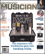 cover for Electronic Musician Magazine November 2016