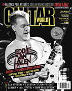 cover for Guitar World Magazine February 2016