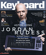 cover for Keyboard Magazine March 2016