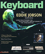 cover for Keyboard Magazine Dec 2016