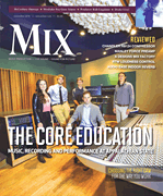 cover for Mix Magazine Nov 2016