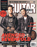 cover for Guitar World Magazine Jan 2017