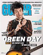 cover for Guitar World Magazine March 2017