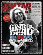 cover for Guitar World Magazine April 2017