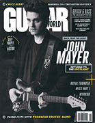 cover for Guitar World Magazine June 2017