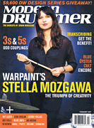 cover for Modern Drummer Magazine February 2017