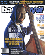 cover for Bass Player Magazine Holiday Issue 2016