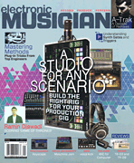 cover for Electronic Musician Magazine January 2017