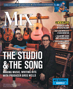 cover for Mix Magazine May 2017