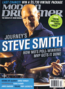 cover for Modern Drummer Magazine Sept 2017