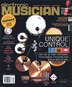 cover for Electronic Musician Magazine July 2017