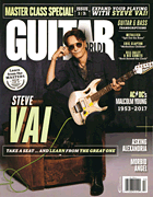 cover for Guitar World Magazine Feb 2018