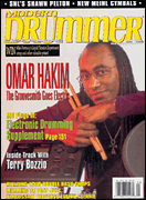 cover for Modern Drummer Magazine May 2000