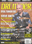 cover for Modern Drummer Magazine May 2003