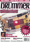 cover for Modern Drummer Magazine November 2003