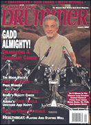 cover for Modern Drummer Magazine Back Issue - January 2004