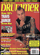 cover for Modern Drummer Magazine February 2004