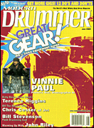 cover for Modern Drummer Magazine Back Issue - June 2004