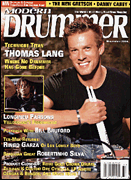 cover for Modern Drummer Magazine November 2004