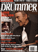 cover for Modern Drummer Magzine December 2004
